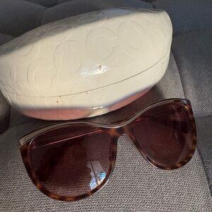 Coach - Cassie Tortoise Sunglasses